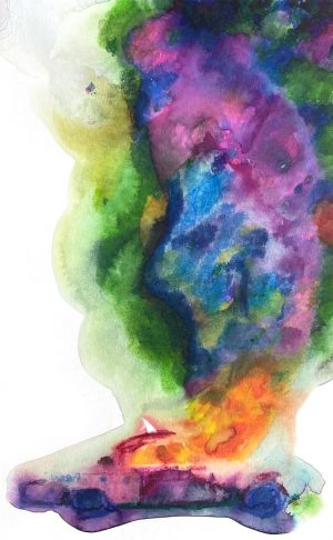 Los Angeles 90002 American Watercolor