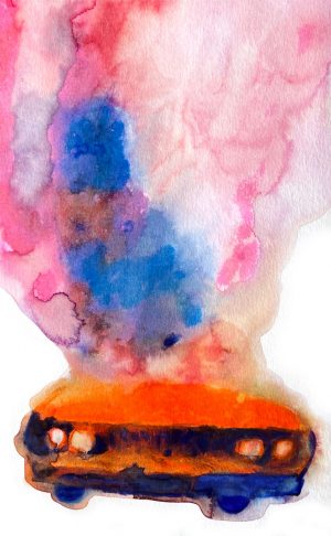 Los Angeles 90006 American Watercolor