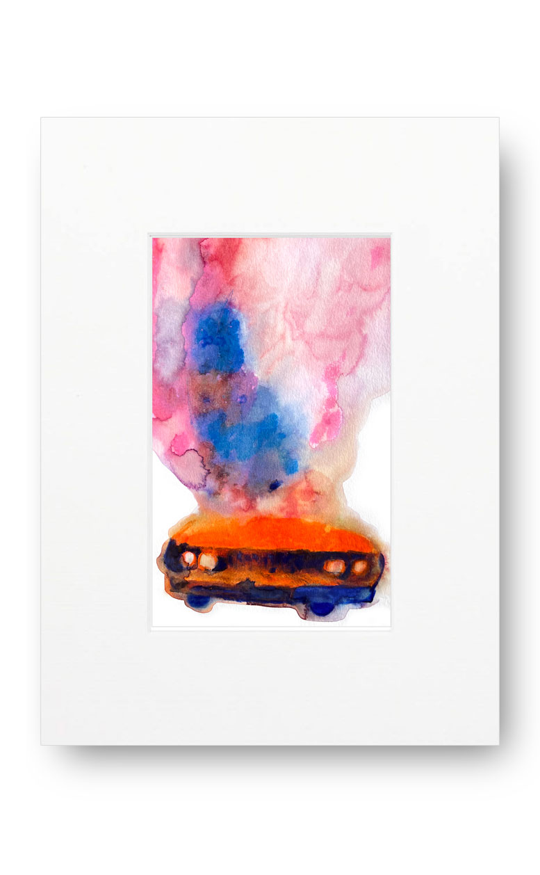 Los Angeles 90006 American Watercolor