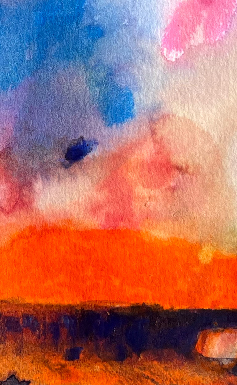 Los Angeles 90006 American Watercolor