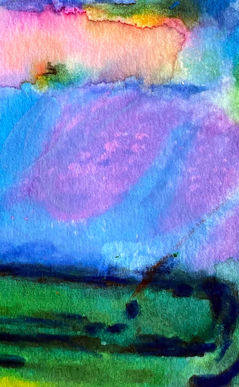 Los Angeles 90007 American Watercolor