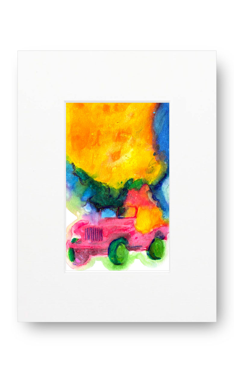 Los Angeles 90008 American Watercolor