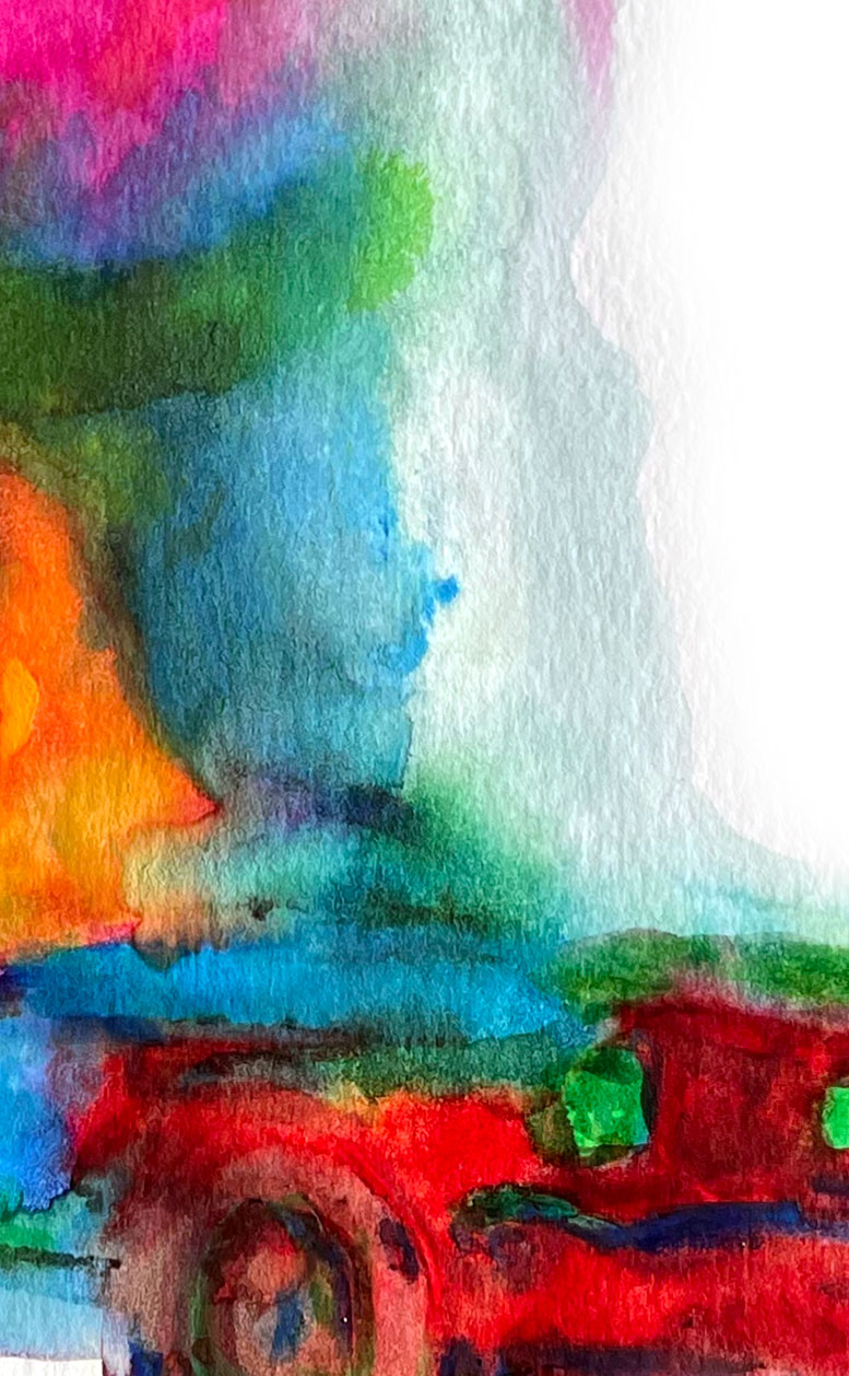 Los Angeles 90013 American Watercolor