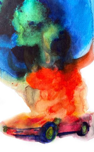 Los Angeles 90014 American Watercolor