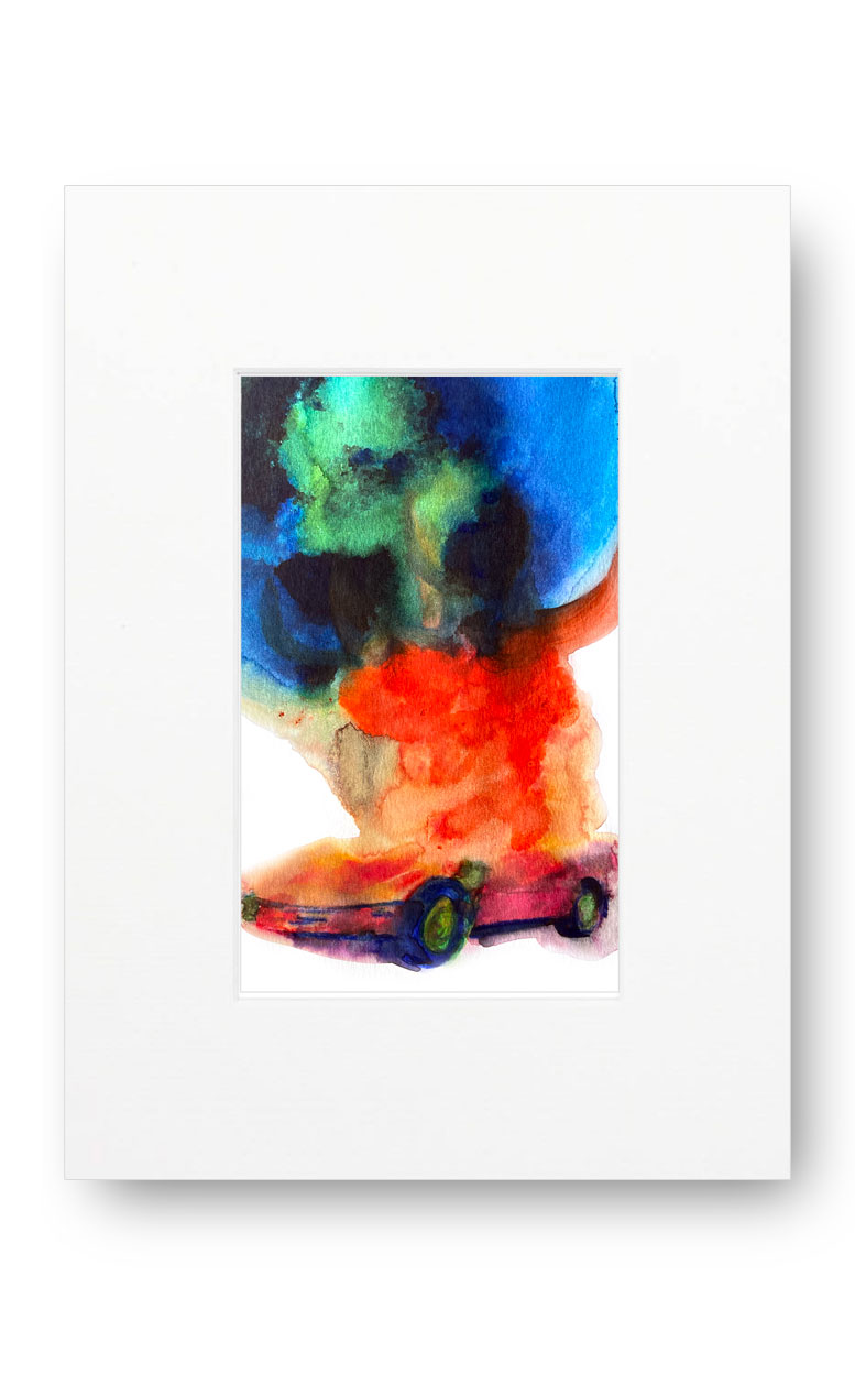 Los Angeles 90014 American Watercolor