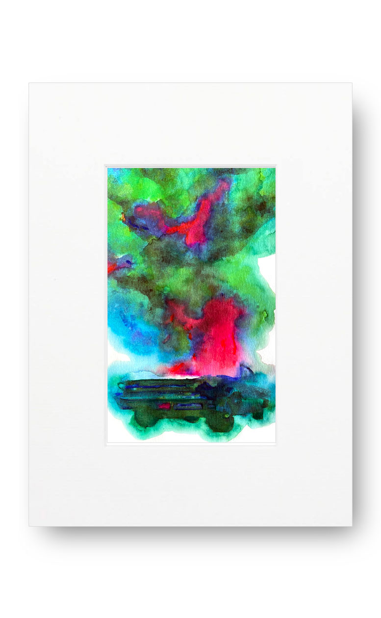 Los Angeles 90015 American Watercolor