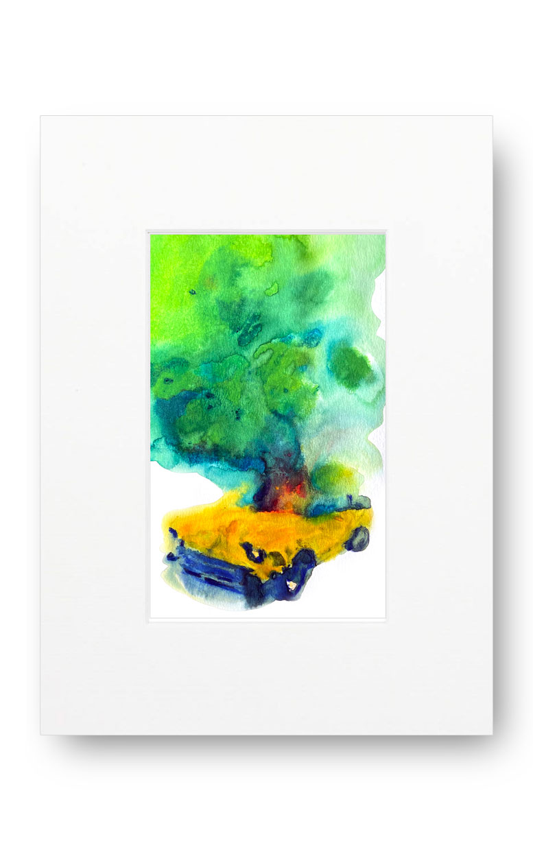 Los Angeles 90016 American Watercolor