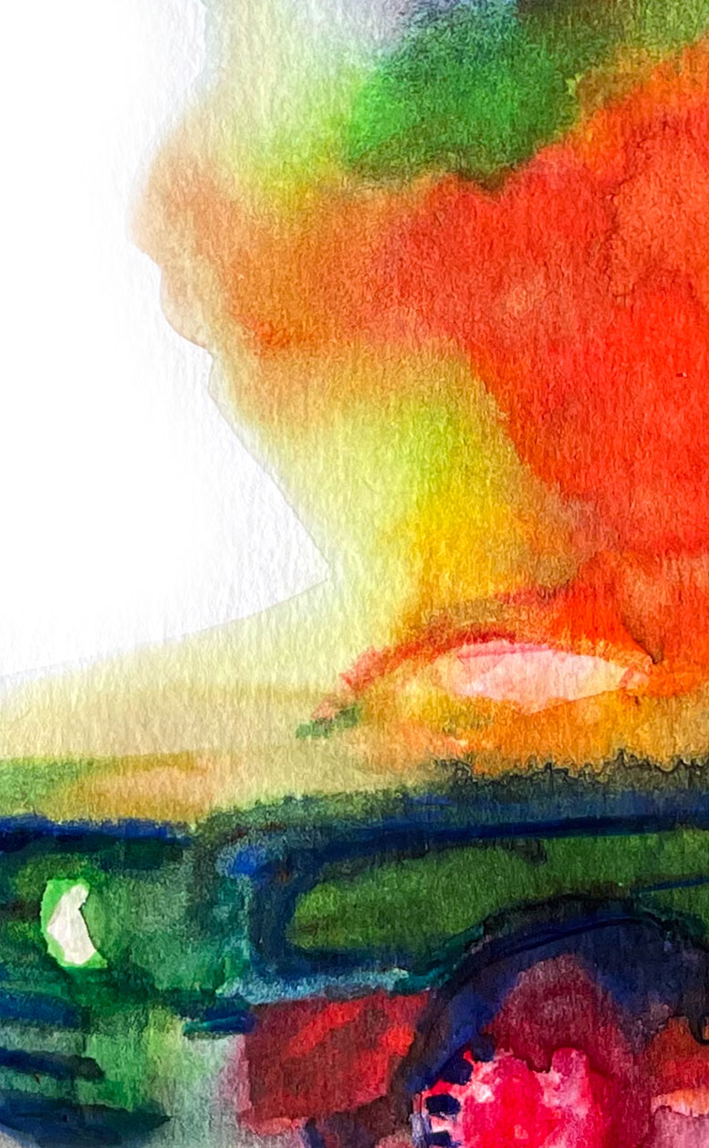 Los Angeles 90017 American Watercolor