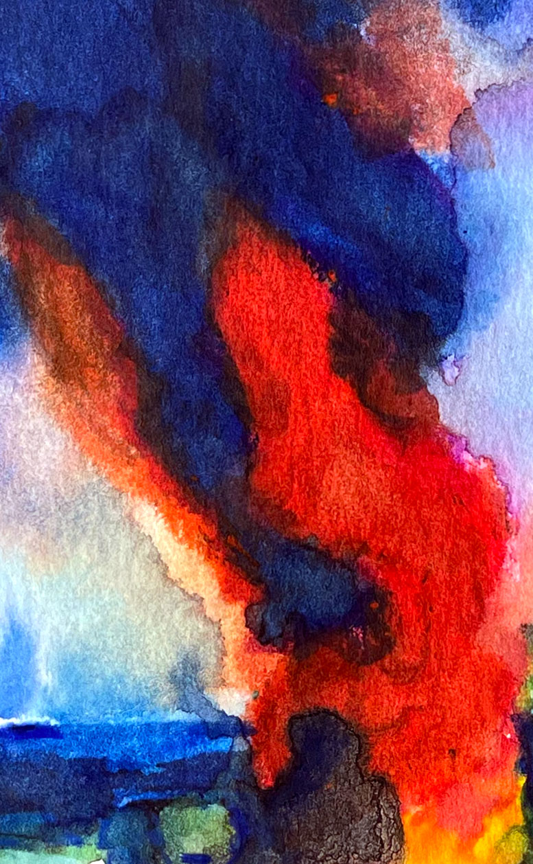 Los Angeles 90018 American Watercolor