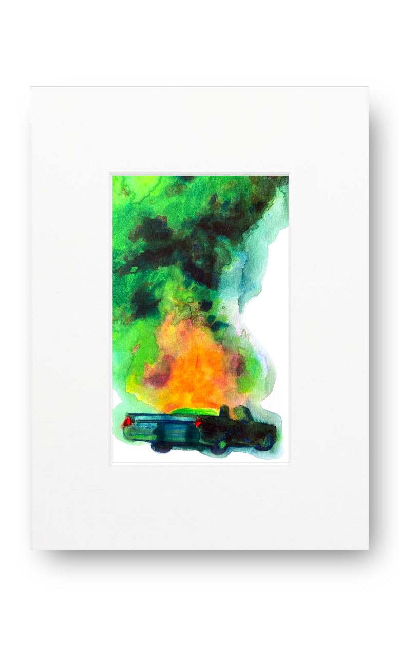 Los Angeles 90019 American Watercolor