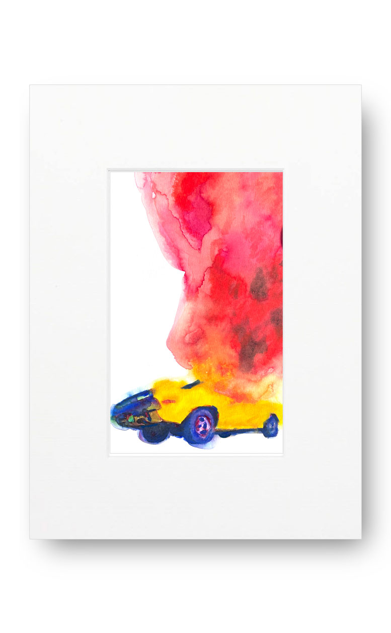 Los Angeles 90020 American Watercolor