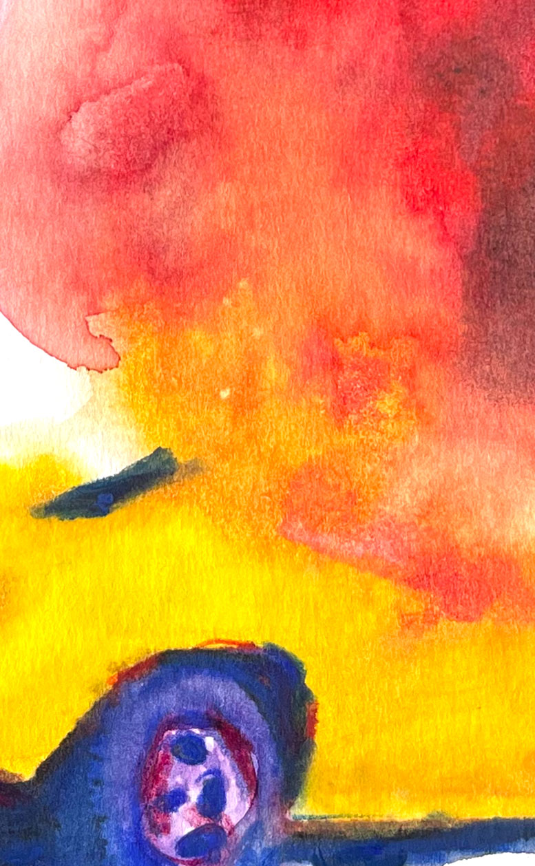 Los Angeles 90020 American Watercolor