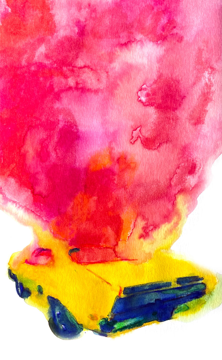 Los Angeles 90021 American Watercolor