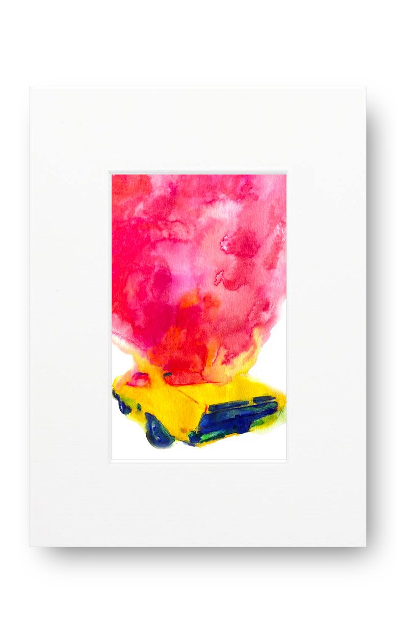 Los Angeles 90021 American Watercolor