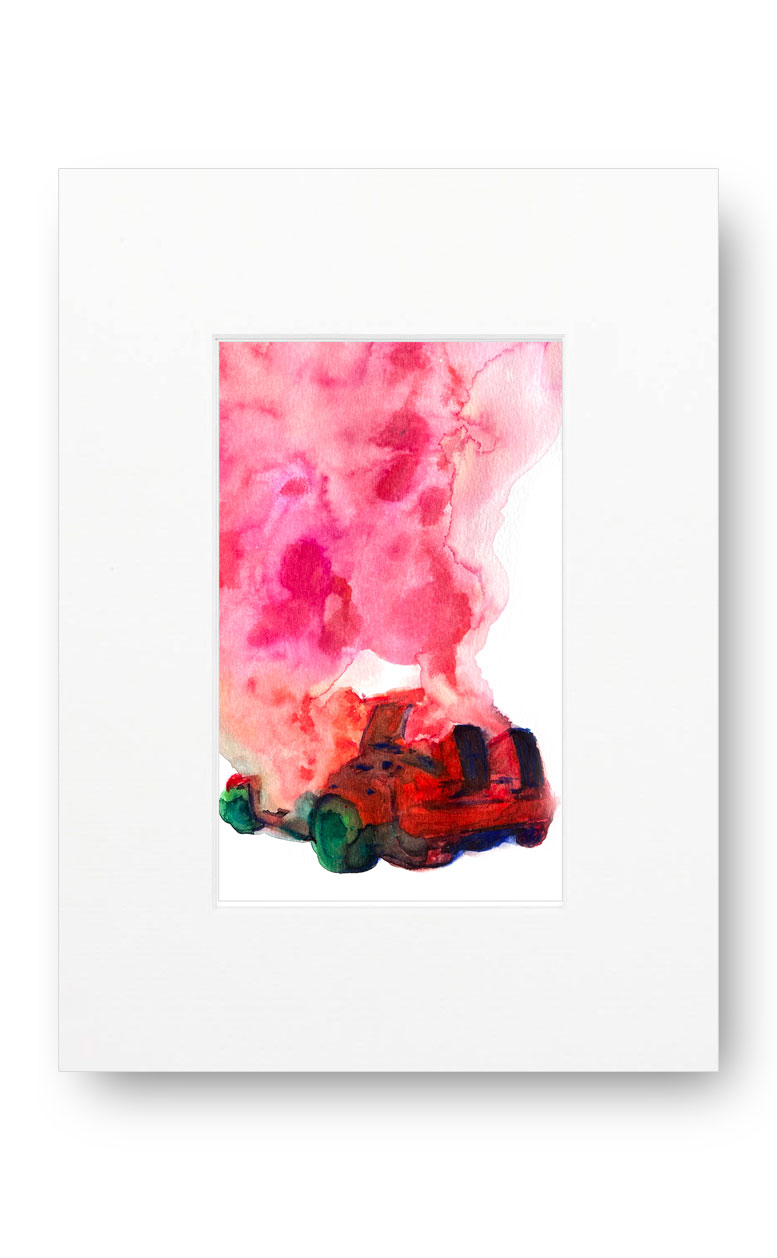 Los Angeles 90023 American Watercolor