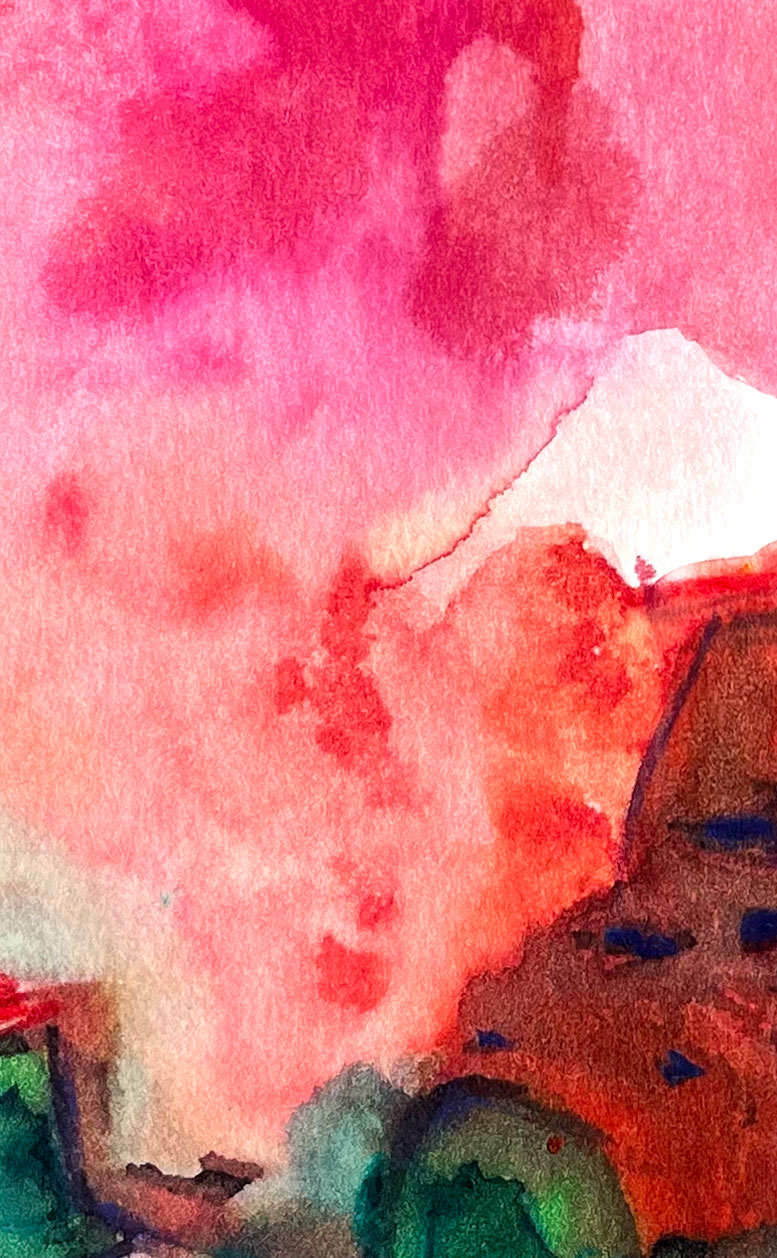 Los Angeles 90023 American Watercolor