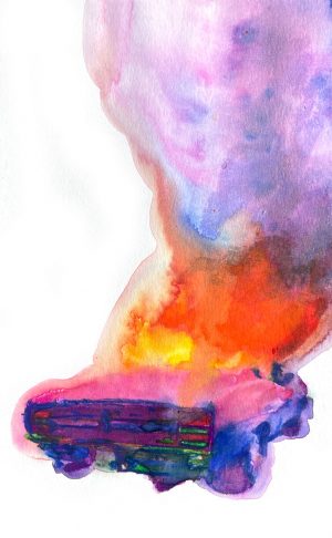 Los Angeles 90024 American Watercolor