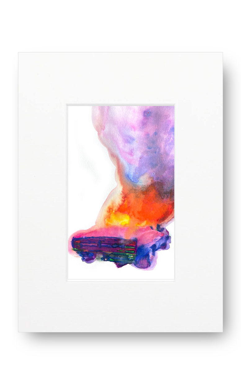 Los Angeles 90024 American Watercolor