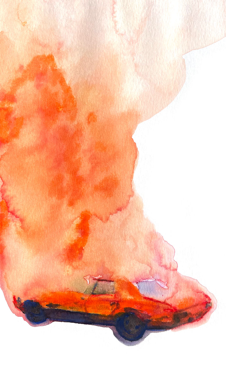 Los Angeles 90025 American Watercolor