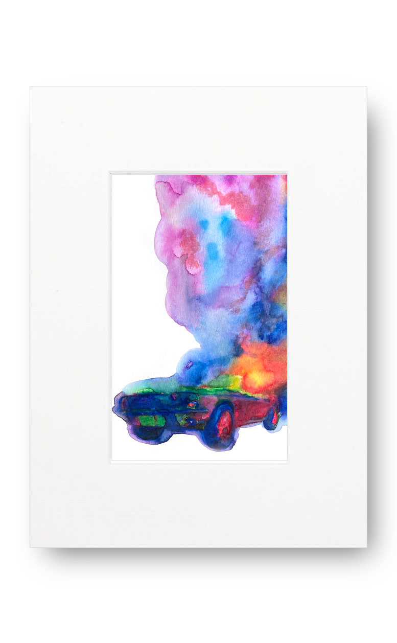 Los Angeles 90026 American Watercolor