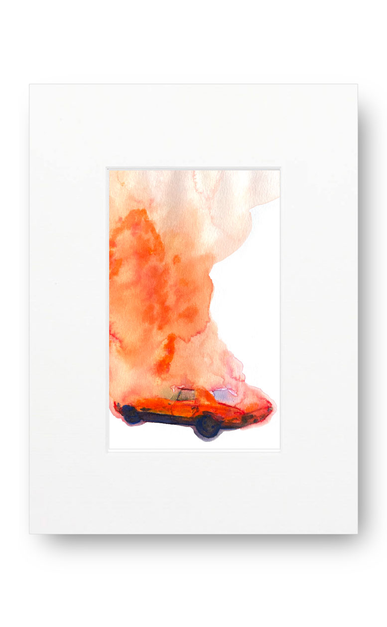 Los Angeles 90025 American Watercolor