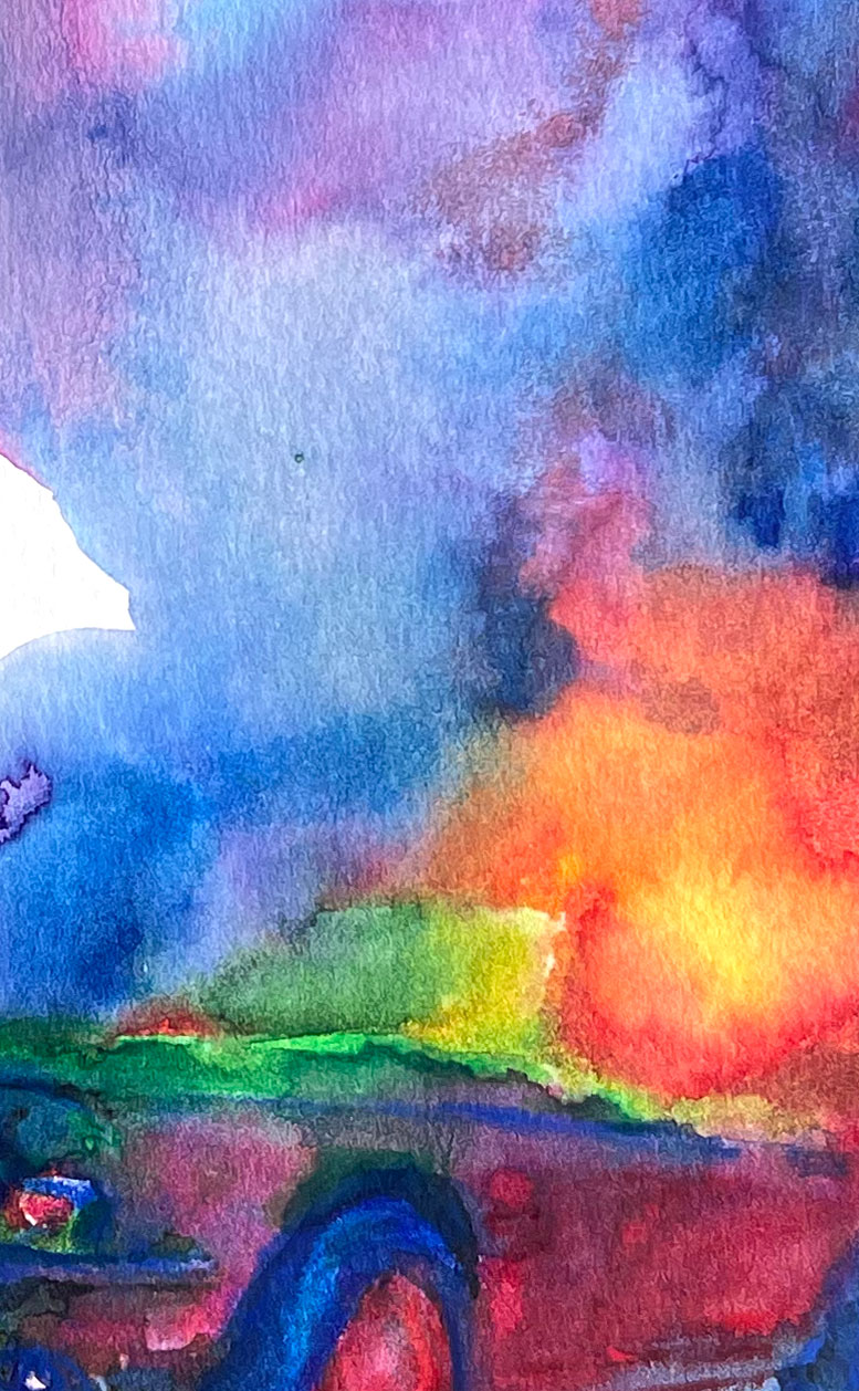 Los Angeles 90026 American Watercolor