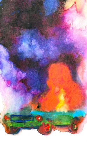 Los Angeles 90027 American Watercolor