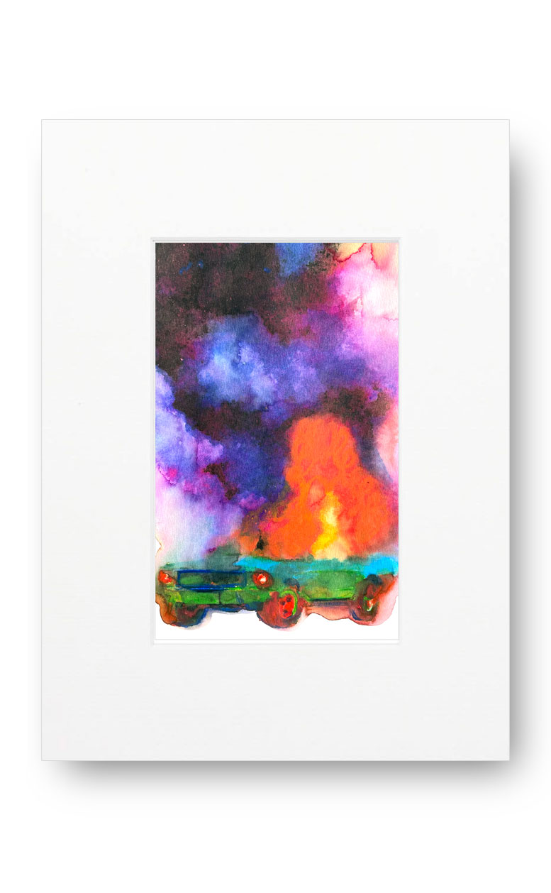 Los Angeles 90027 American Watercolor