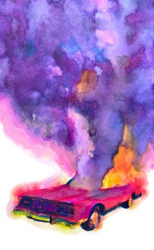 Los Angeles 90028 American Watercolor