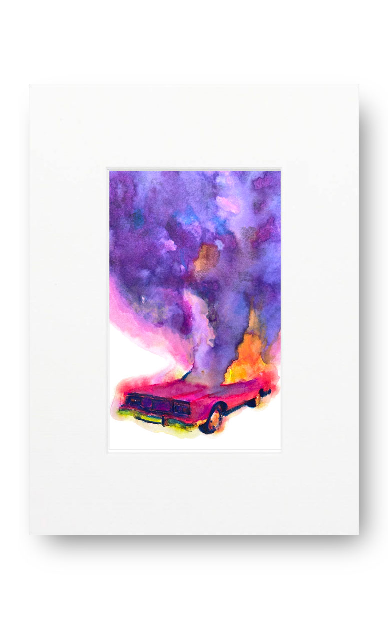 Los Angeles 90028 American Watercolor