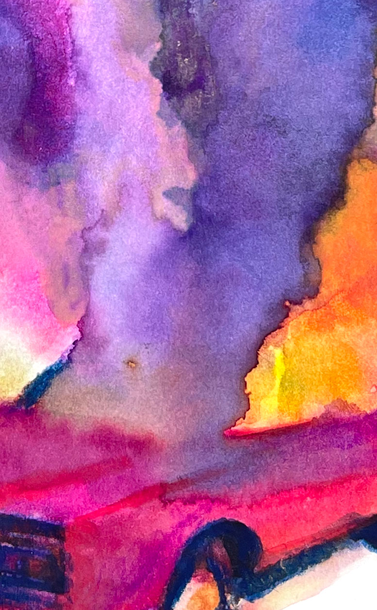 Los Angeles 90028 American Watercolor