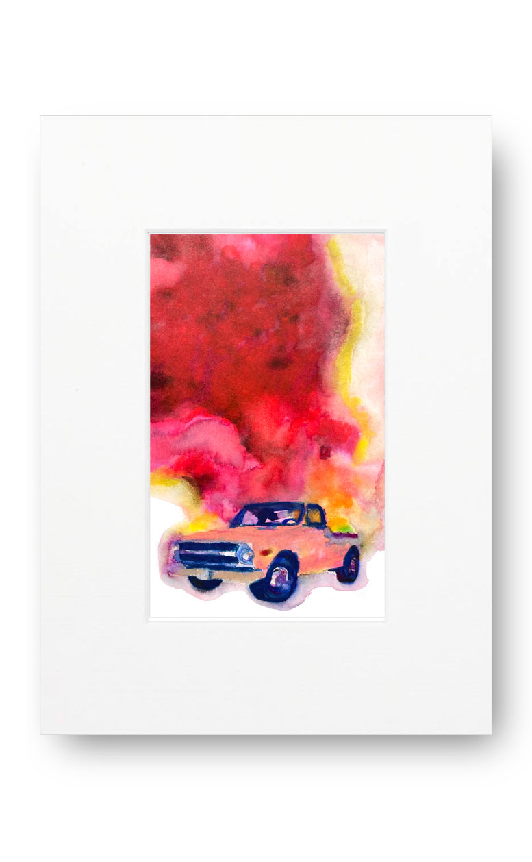 Los Angeles 90029 American Watercolor