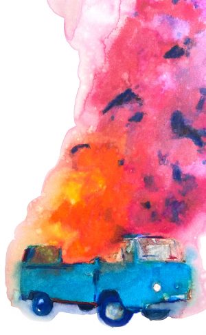 Los Angeles 90032 American Watercolor