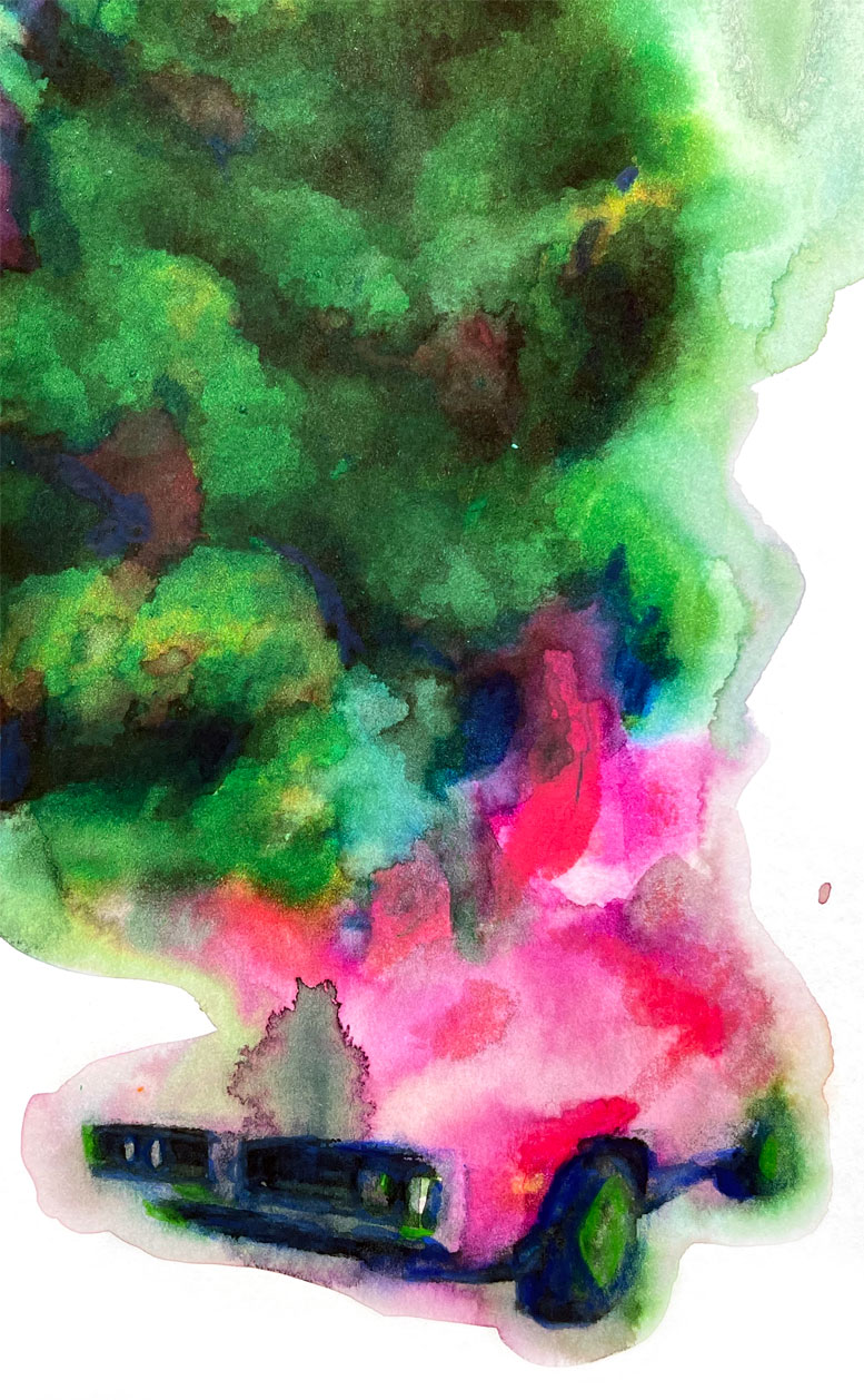 Los Angeles 90034 American Watercolor