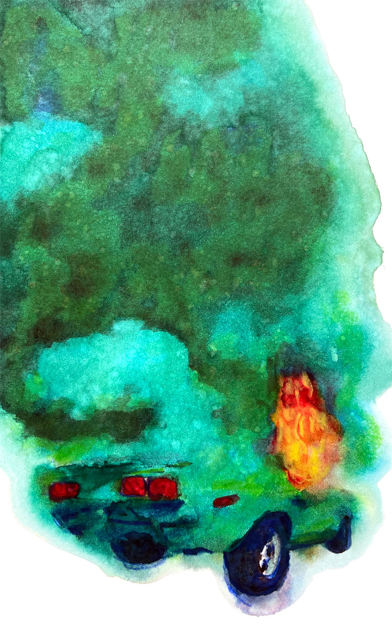 Los Angeles 90035 American Watercolor