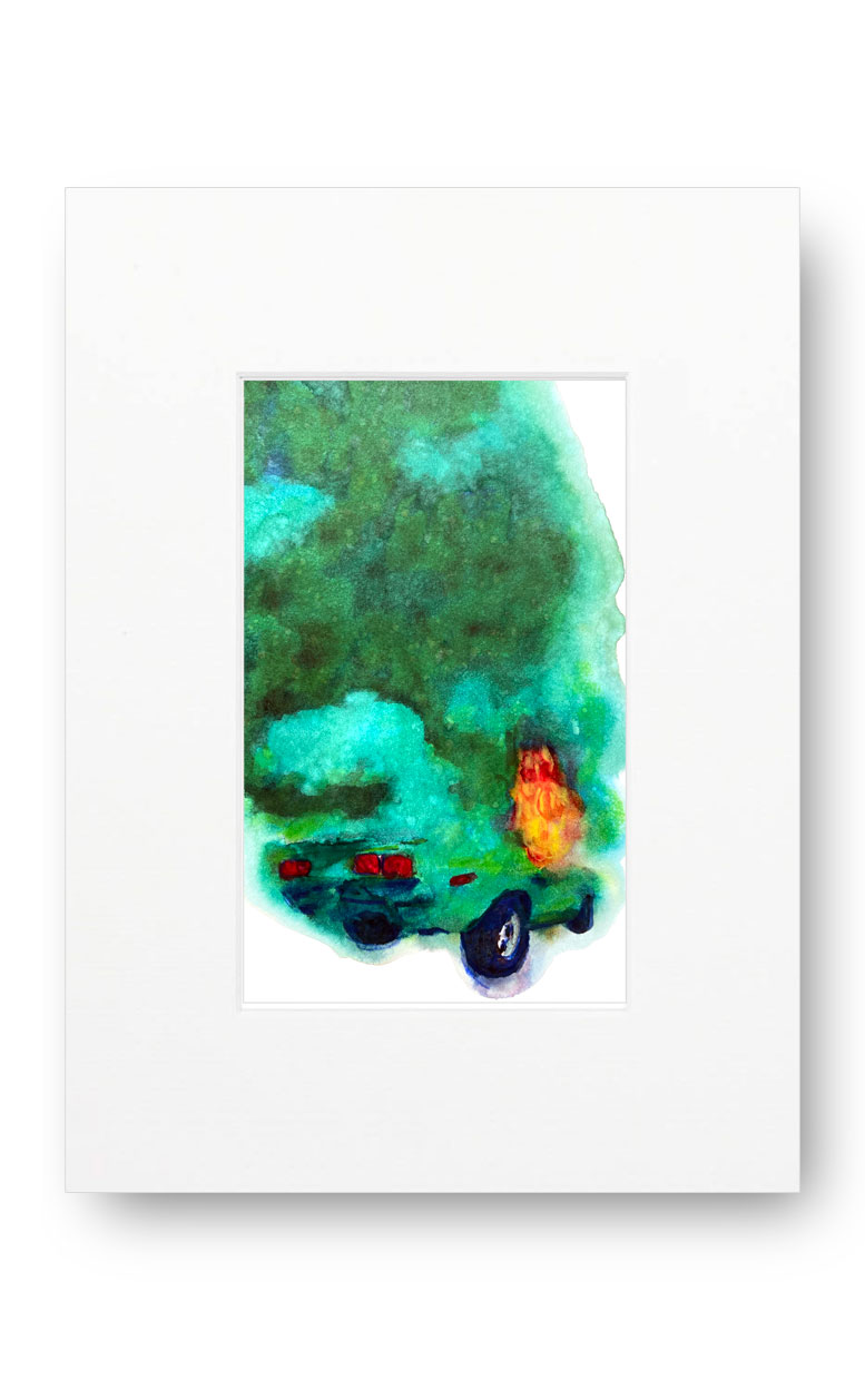 Los Angeles 90035 American Watercolor