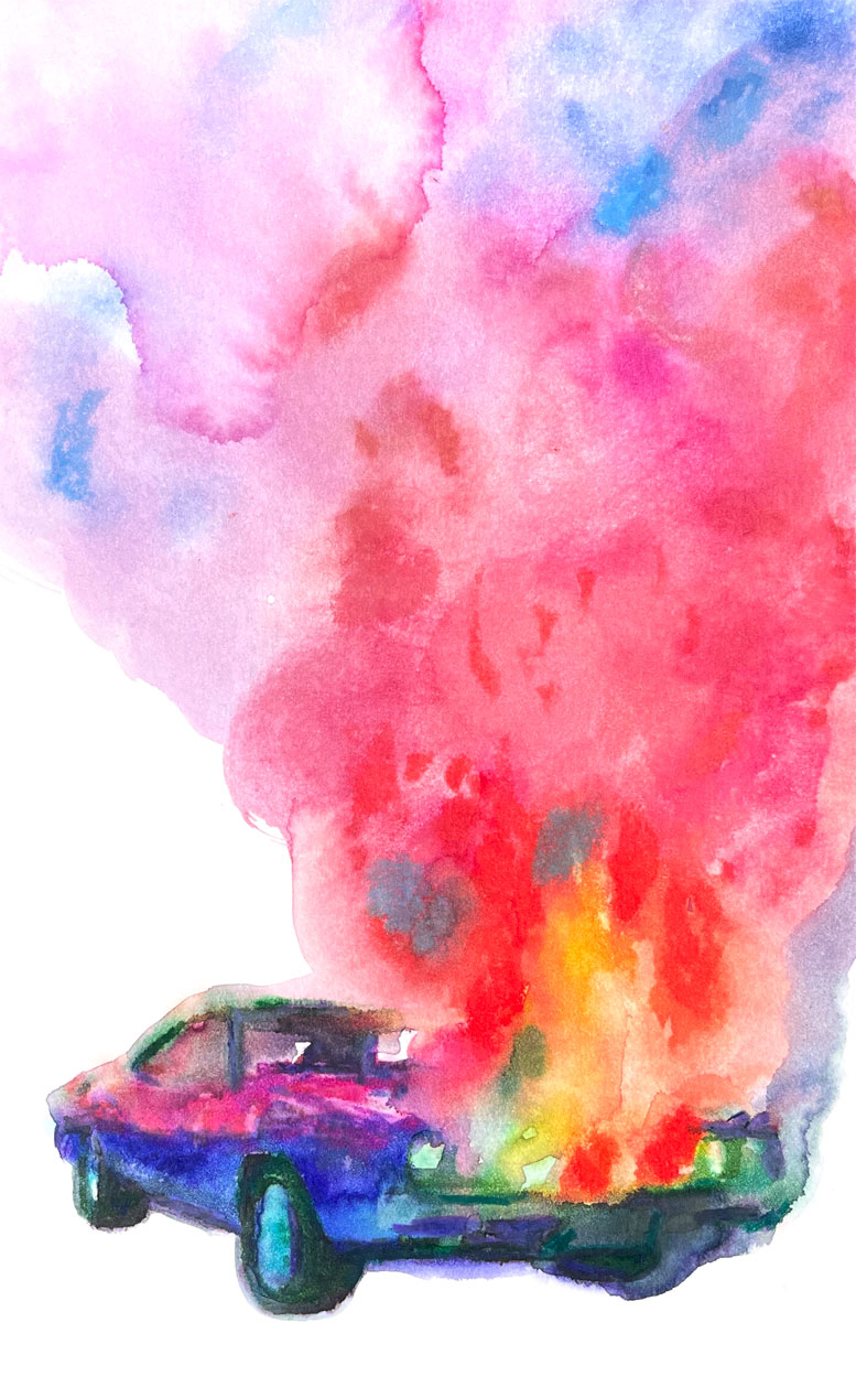 Los Angeles 90036 American Watercolor