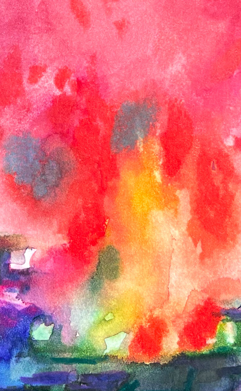 Los Angeles 90036 American Watercolor