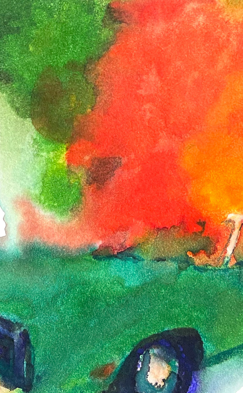 Los Angeles 90037 American Watercolor