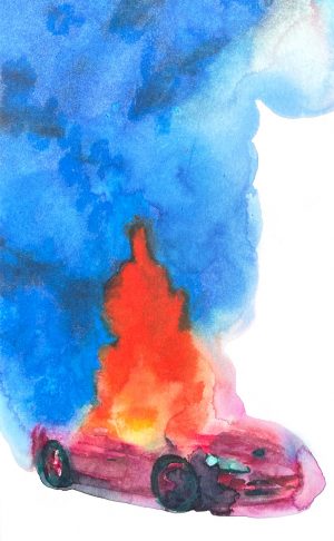 Los Angeles 90042 American Watercolor