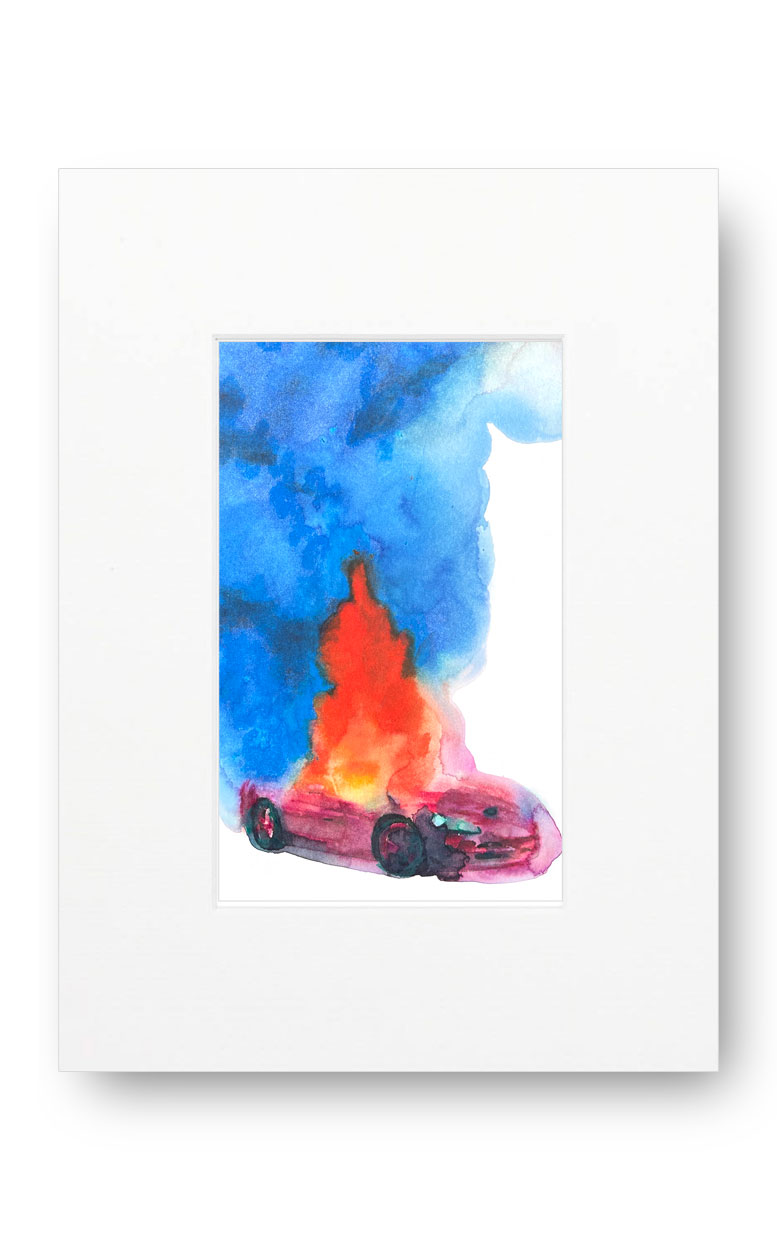 Los Angeles 90042 American Watercolor