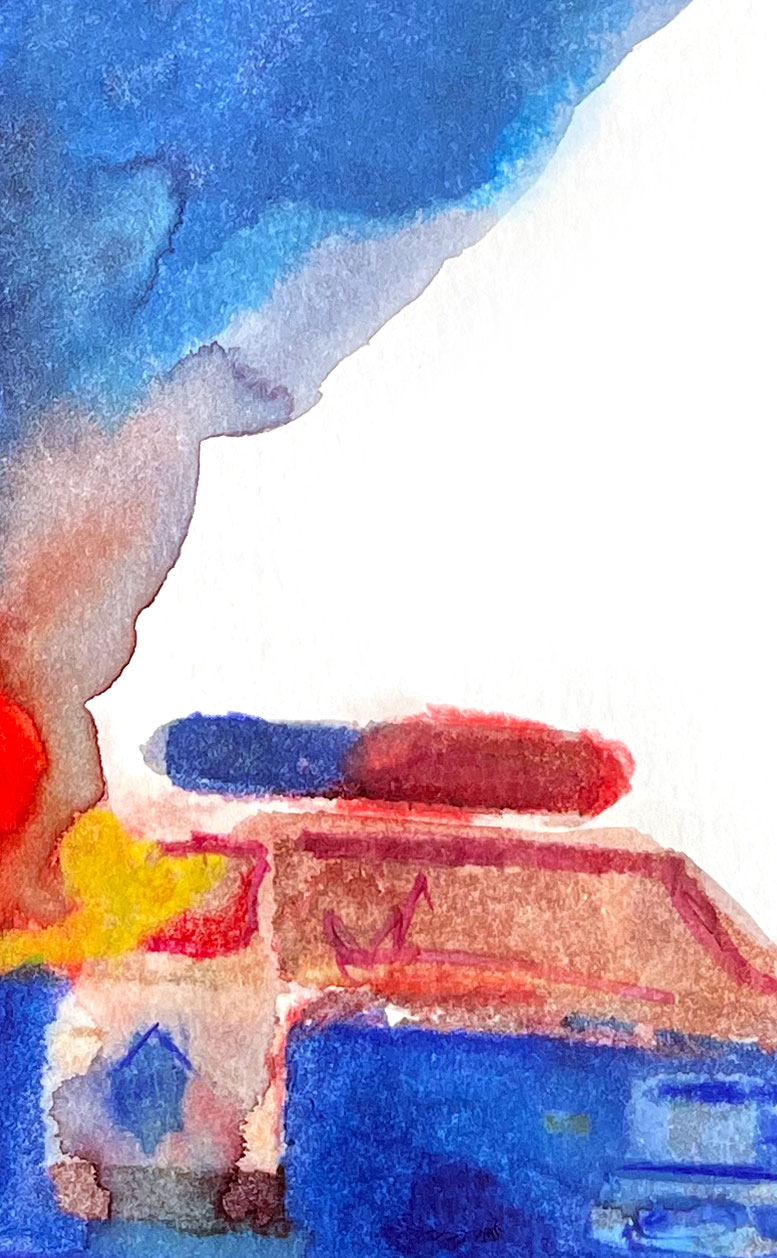 Los Angeles 90043 American Watercolor