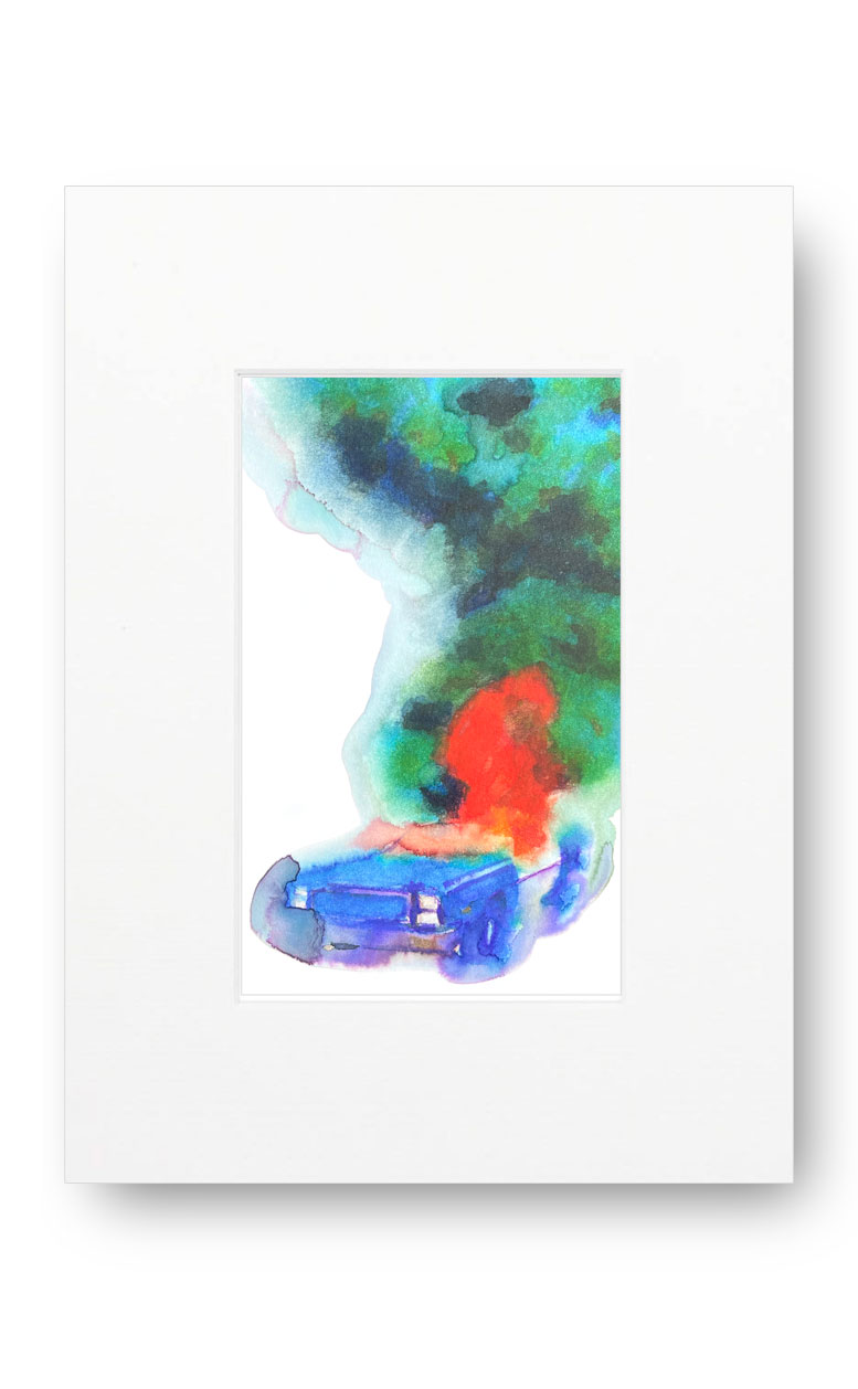 Los Angeles 90044 American Watercolor