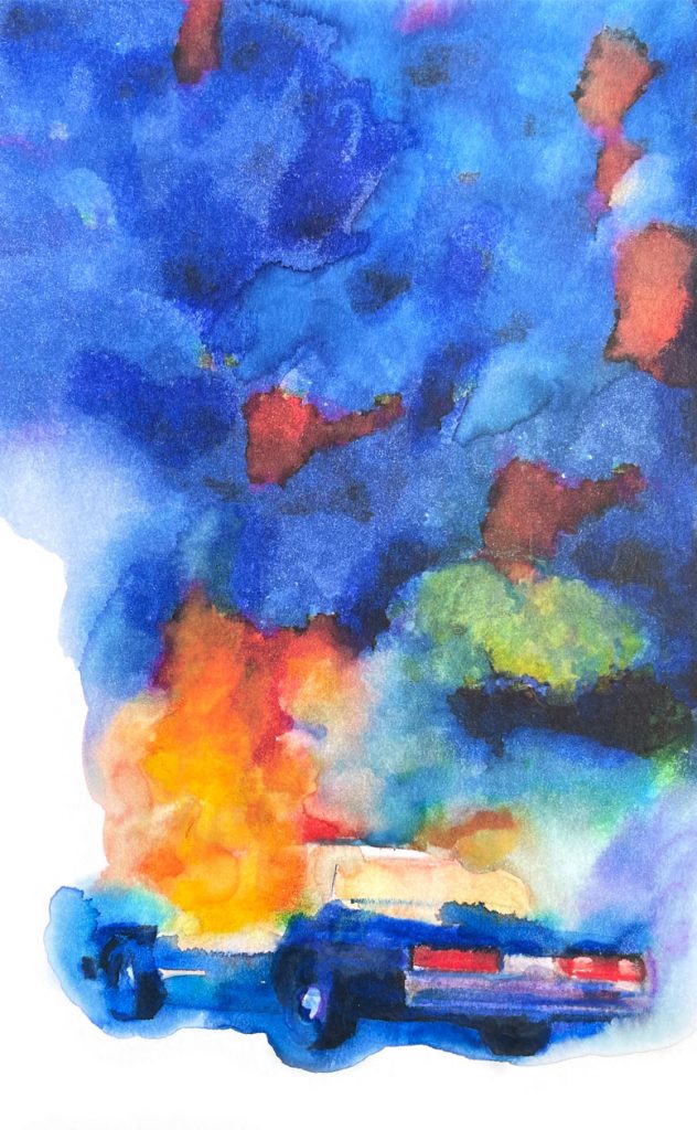 Los Angeles 90045 American Watercolor