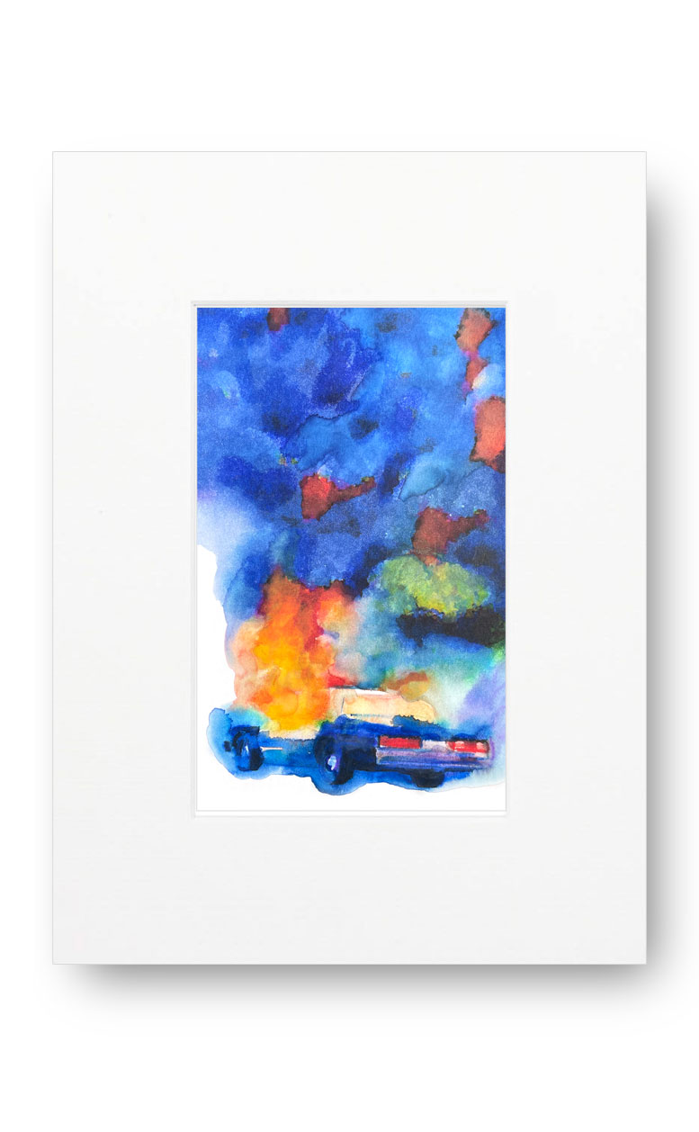 Los Angeles 90045 American Watercolor