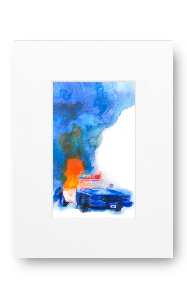 Los Angeles 90046 American Watercolor