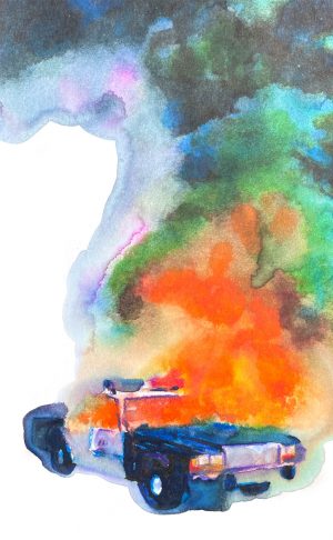 Los Angeles 90047 American Watercolor