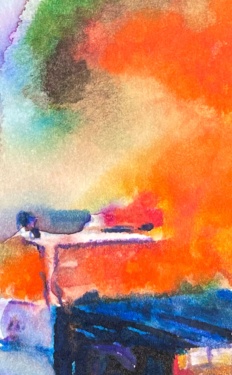 Los Angeles 90047 American Watercolor