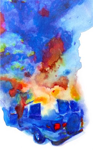 Los Angeles 90049 American Watercolor