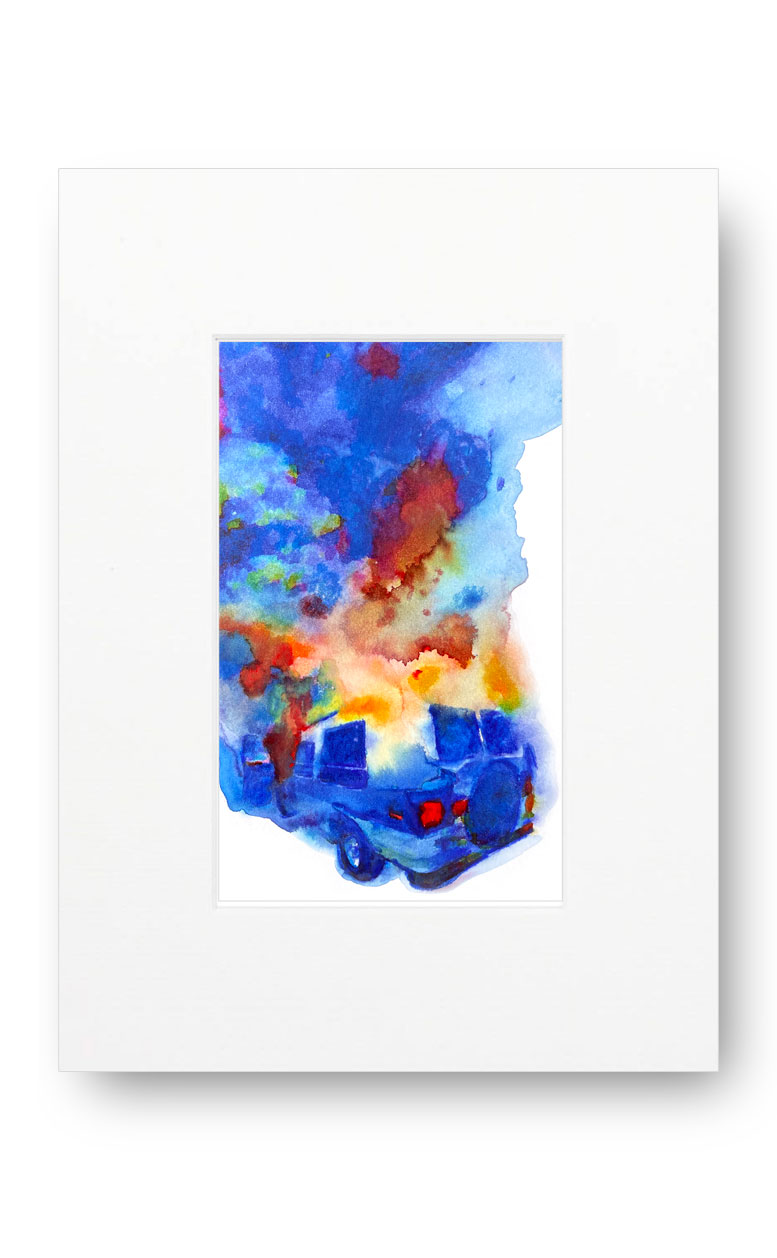 Los Angeles 90049 American Watercolor